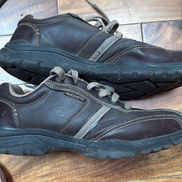 Skechers Men's Brown Casual Shoes Sz 10.5 - Picture 7 of 7